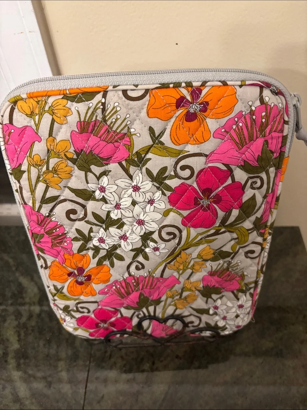 Vera Bradley Floral Quilted quilted tablet holder iPad NWOT